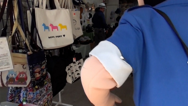 両さんこと両津勘吉と亀有銀座商店街の帽子屋で会った