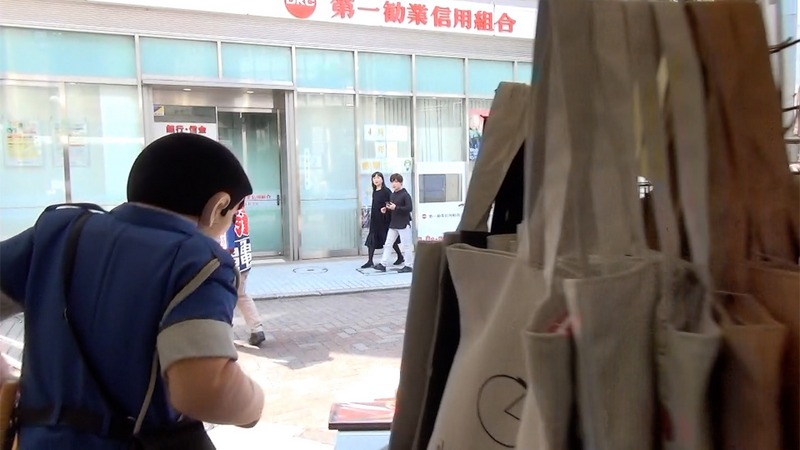 両さんこと両津勘吉と亀有銀座商店街の帽子屋で会った