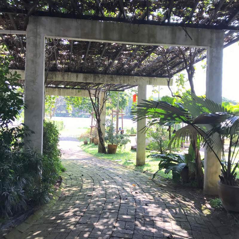 チェンライのリバーサイドカフェManorom Coffee