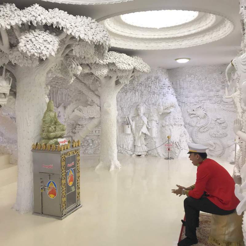 チェンライの巨大観音像で有名なお寺「Wat Huay Pla Kang」