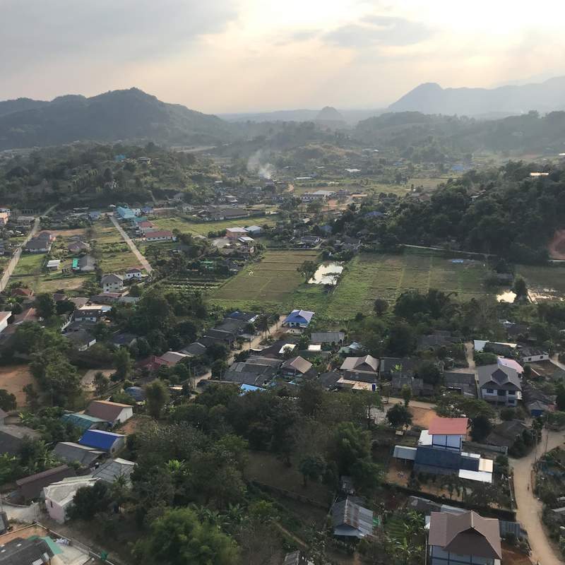 チェンライの巨大観音像で有名なお寺「Wat Huay Pla Kang」
