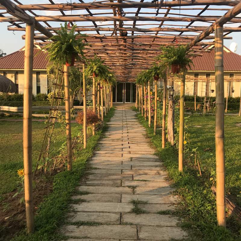 チェンライのおすすすカフェ「Lee Hu Doichang Coffee」を写真で紹介します。