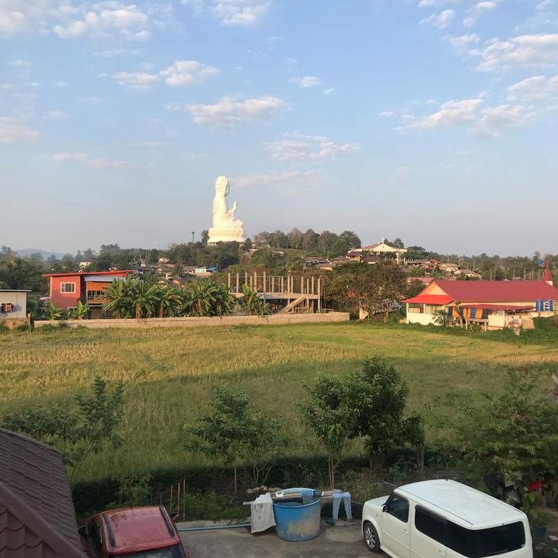 チェンライのおすすすカフェ「Lee Hu Doichang Coffee」を写真で紹介します。