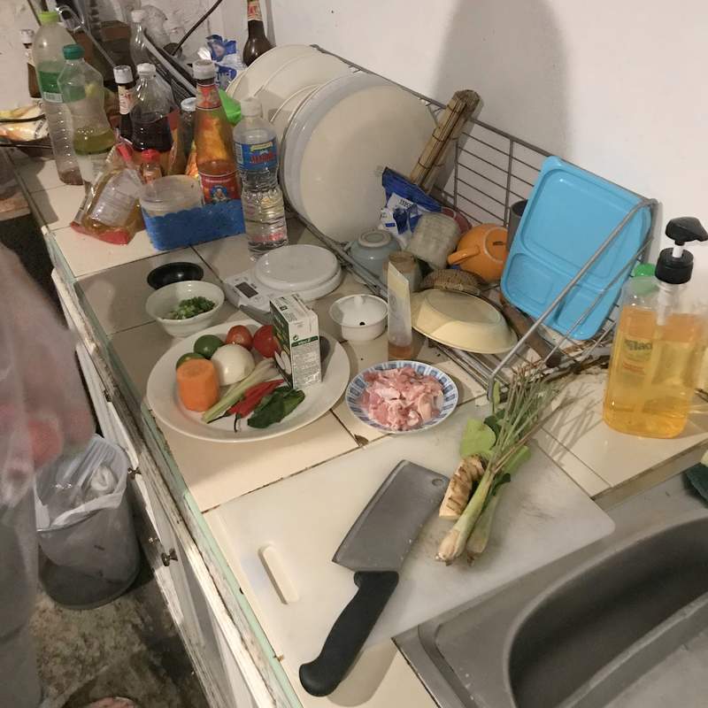 チェンライのゲストハウスで受けたタイ料理教室