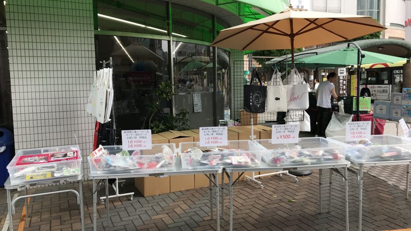 草加駅前の新スペースでポップアップストア出店しました