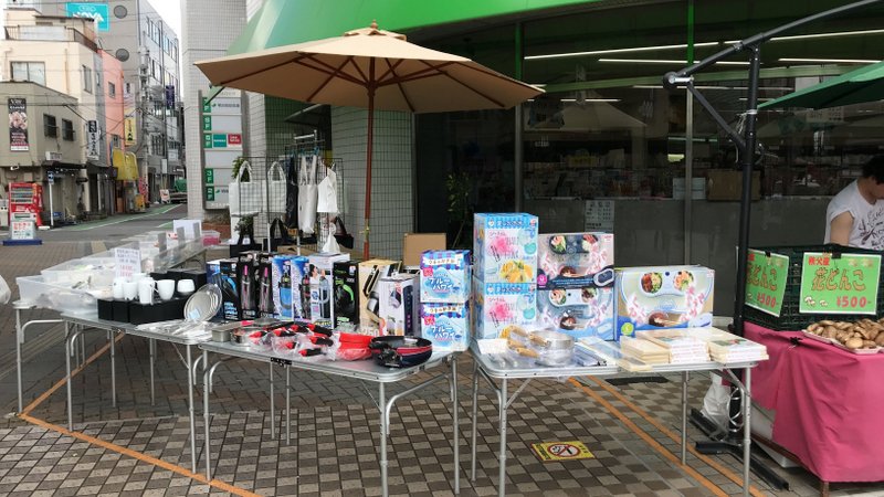 草加駅前の新スペースでポップアップストア出店しました