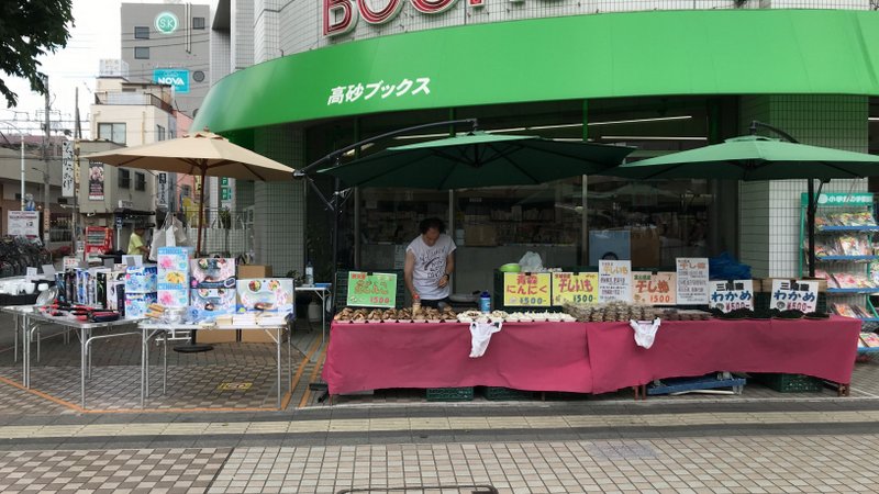 草加駅前の新スペースでポップアップストア出店しました
