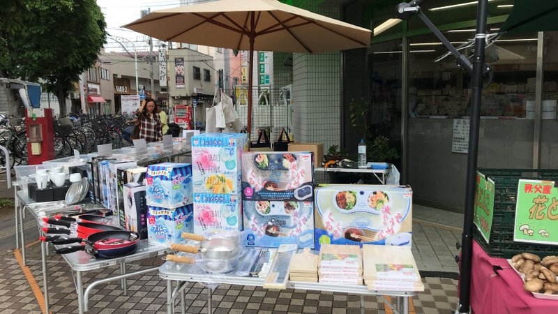 草加駅前の新スペースでポップアップストア出店しました