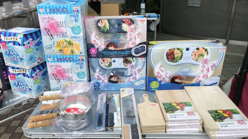 草加駅前の新スペースでポップアップストア出店しました