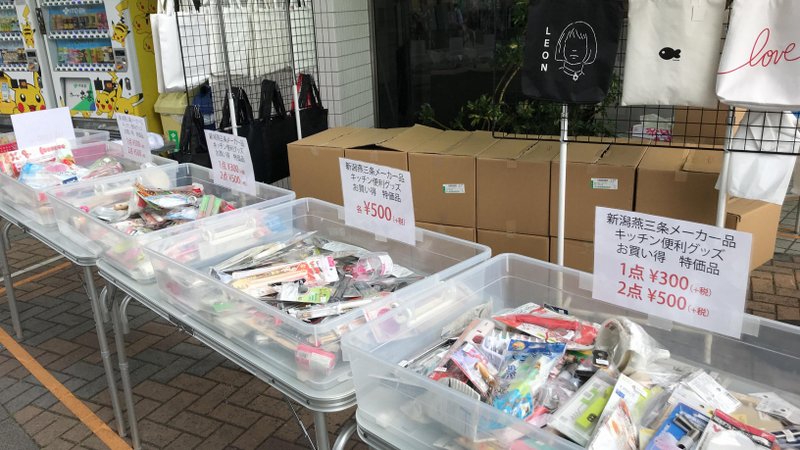 草加駅前の新スペースでポップアップストア出店しました