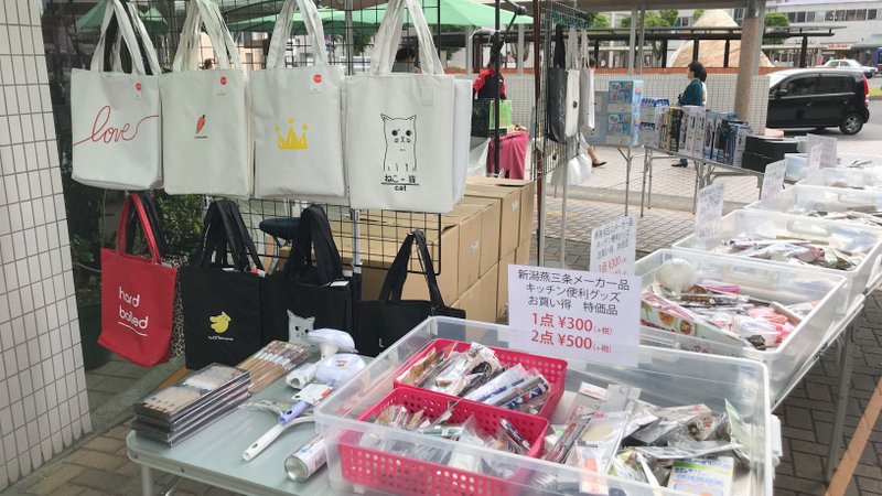 草加駅前の新スペースでポップアップストア出店しました