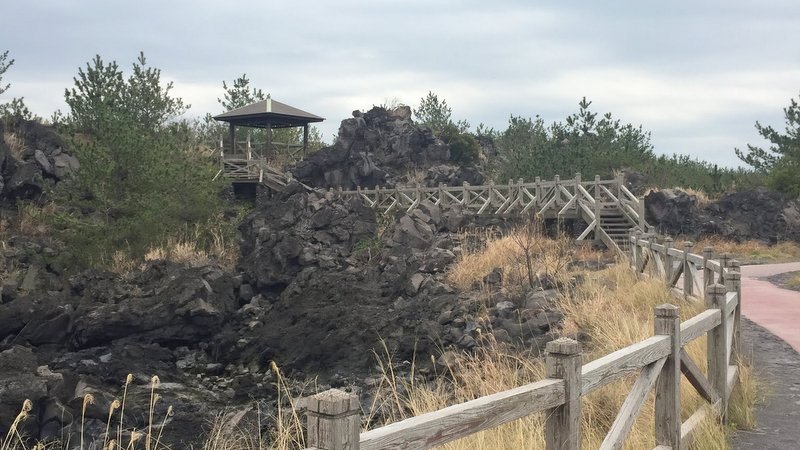 桜島溶岩なぎさ遊歩道は遊歩百選らしい