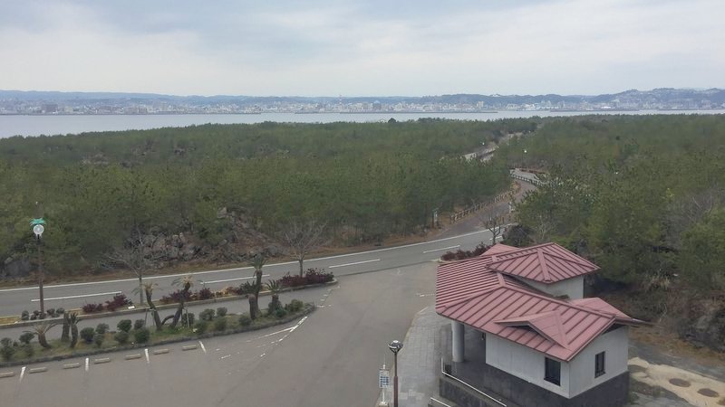 烏島展望所から見た風景