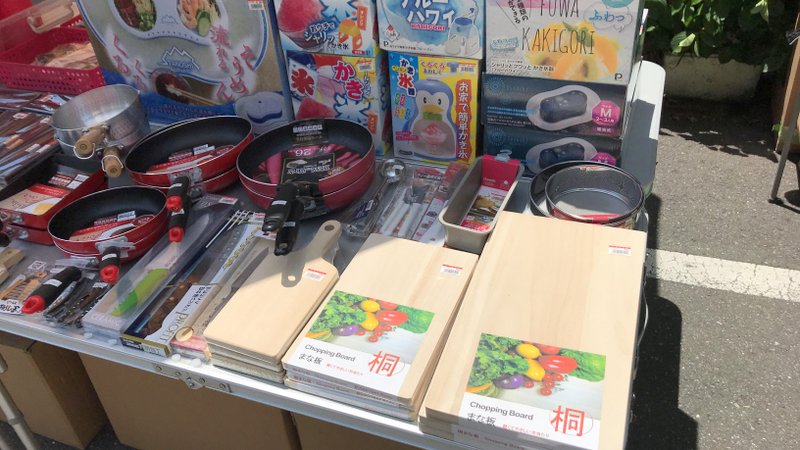 岩本町・東神田ファミリーバザールに出店してキッチン用品を販売してきました。