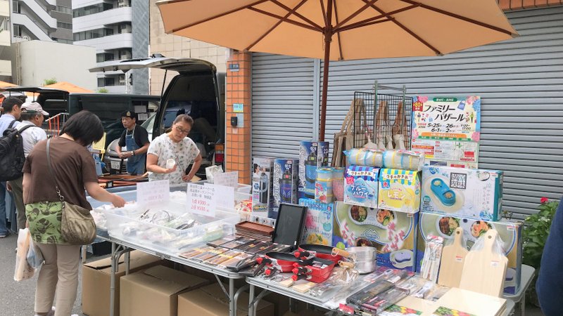岩本町ファミリーバザールでキッチン雑貨を販売してきました