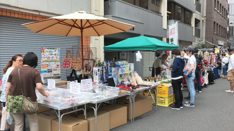岩本町ファミリーバザールでキッチン雑貨を販売してきました