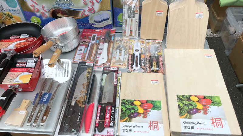 岩本町ファミリーバザールでキッチン雑貨を販売してきました