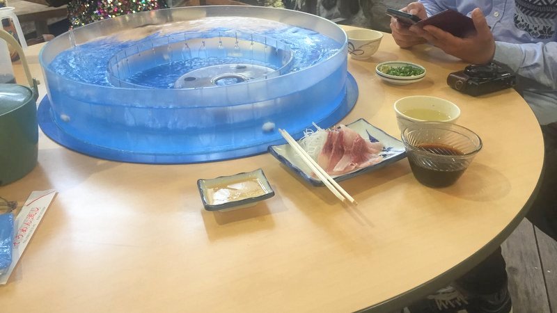 指宿市営唐船峡そうめん流しで峡谷の中回転式そうめんを体験しました