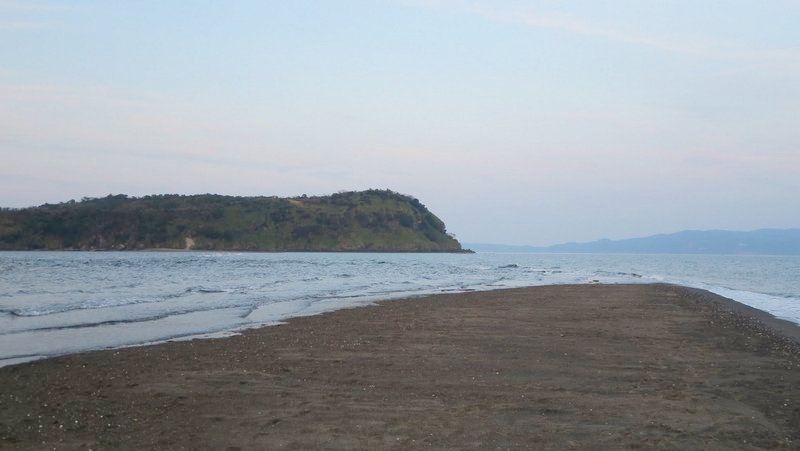 知林ヶ島へのちりりんロードを見に行った