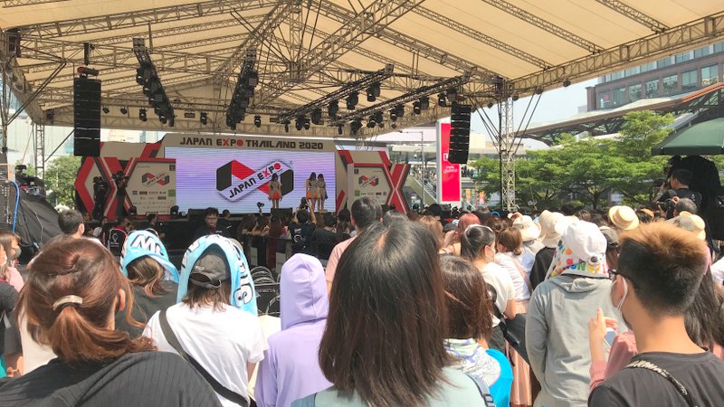 ジャパンエキスポタイランド2020のアイドルライブ