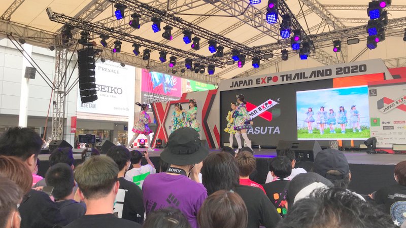 ジャパンエキスポタイランド2020のアイドルライブ