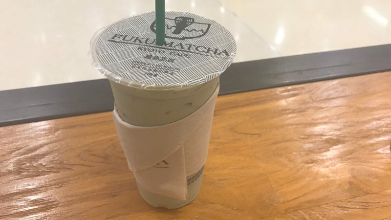ミルクティーウイズ抹茶ラテ