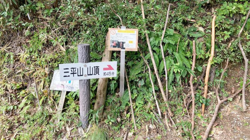 三平山（みひらやま）登山