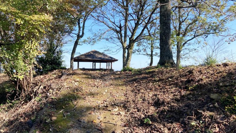岡山県津山市の岩屋城跡（岩屋山）