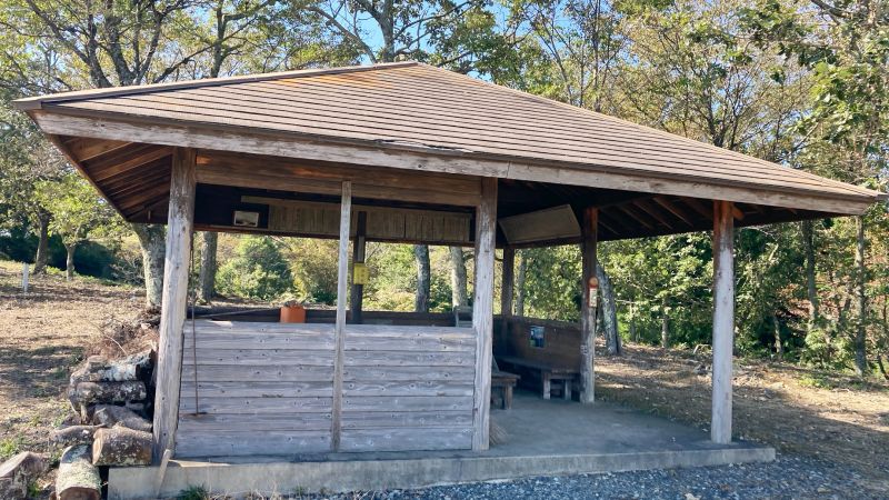 岡山県津山市の岩屋城跡（岩屋山）